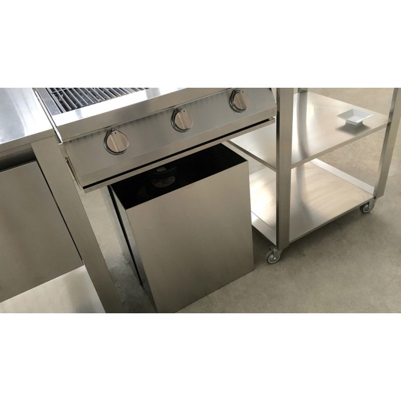 Kuchynský modul - Griloivací mostík - plynový gril