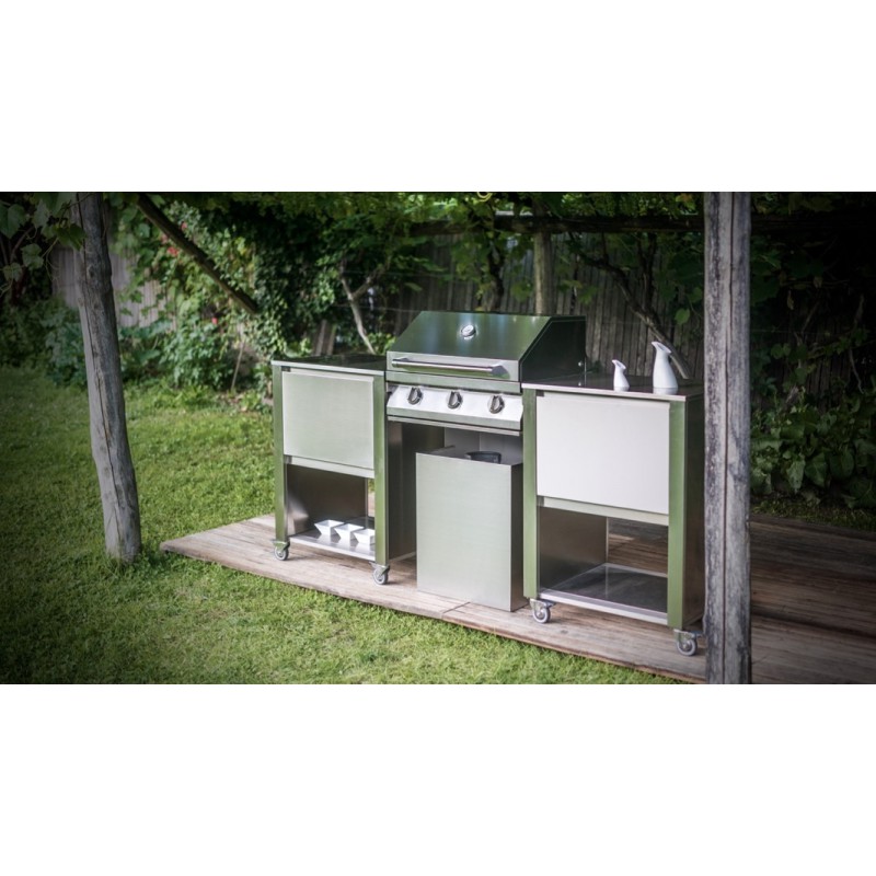 Kuchynský modul - Zabudovateľný gril