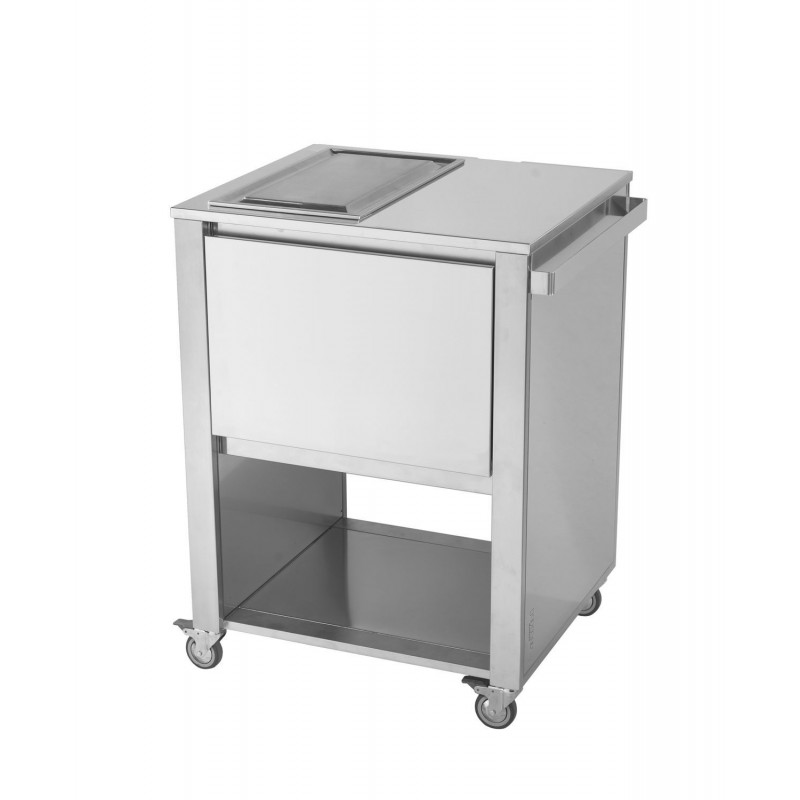 Kuchynský modul - vozík s varnou doskou Teppanyaki