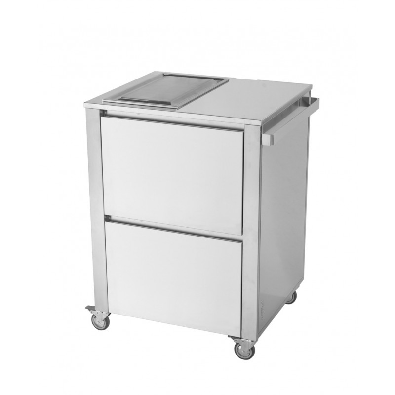 Kuchynský modul - vozík s varnou doskou Teppanyaki