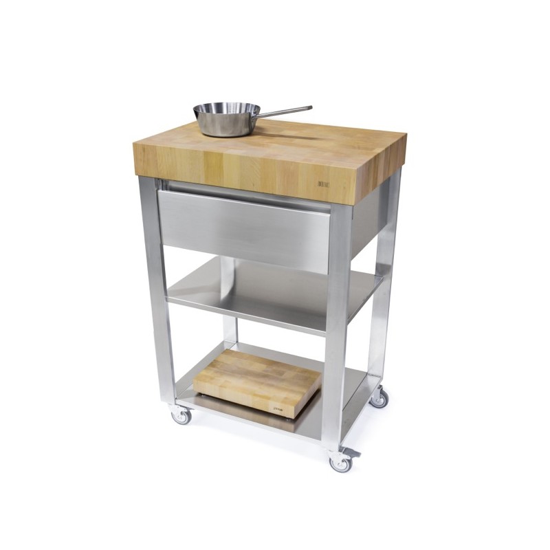 Kuchynský modul - vozík z habanového dreva 663701