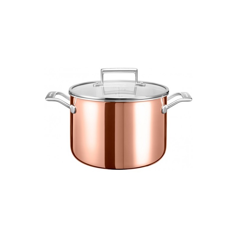 KitchenAid hrnec s pokrievkou 7,6l, Ø 24 cm