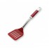 Drážkovaná obracačka so silikónovou hlavou - kráľovská červená