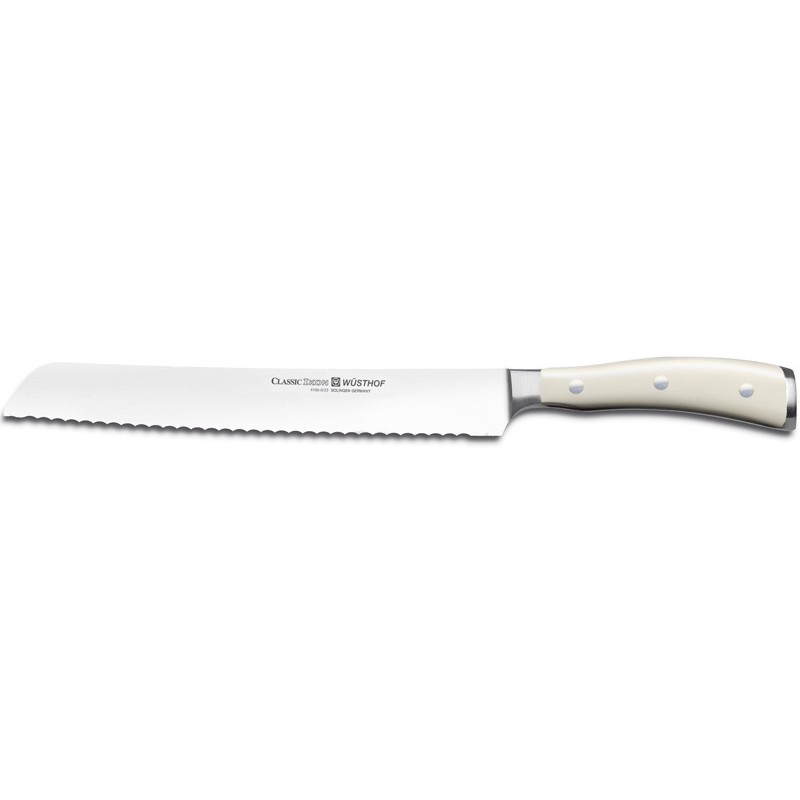 Blok nožov 8-dielny krémový