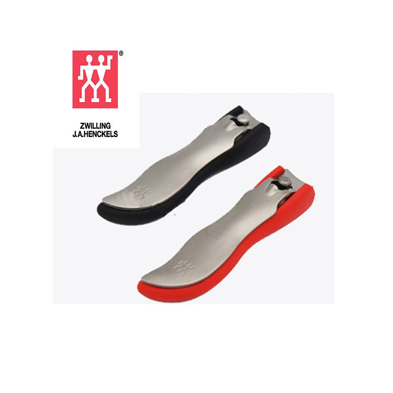 Zwilling štípatka na nechty červena/nerez čierna