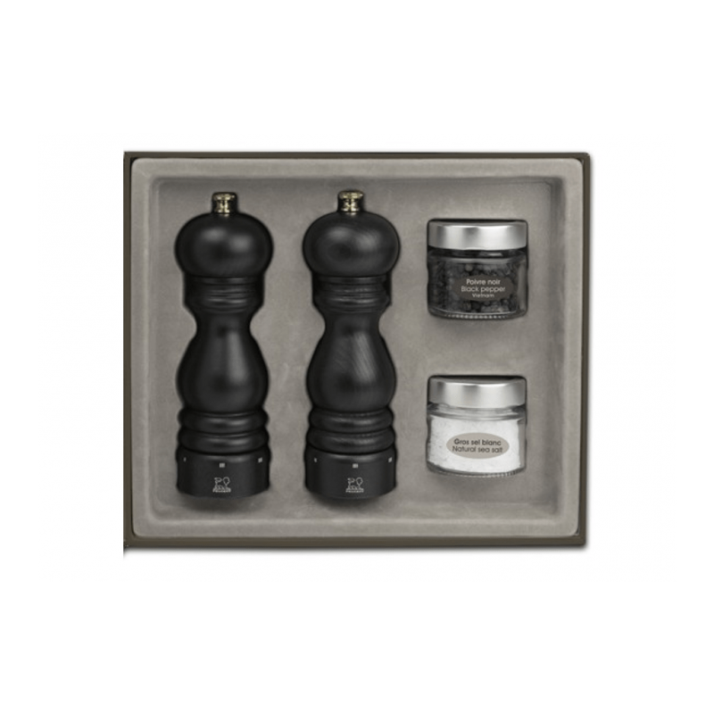 sada mlynčekov paris na soľ a korenie so zásobníkom