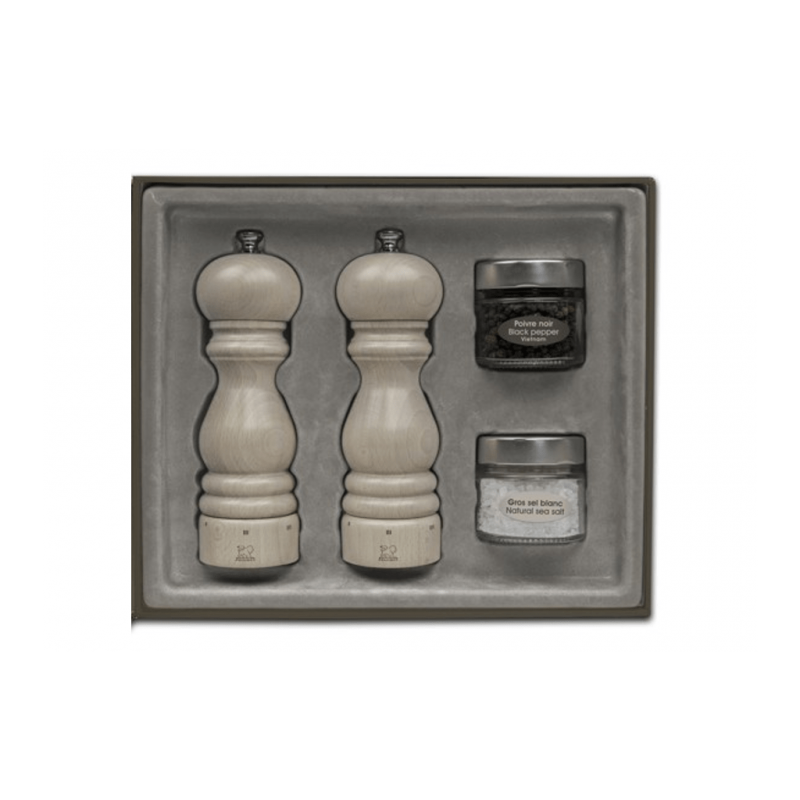 sada mlynčekov paris na soľ a korenie so zásobníkom