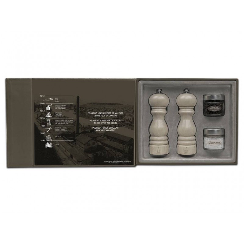 sada mlynčekov paris na soľ a korenie so zásobníkom