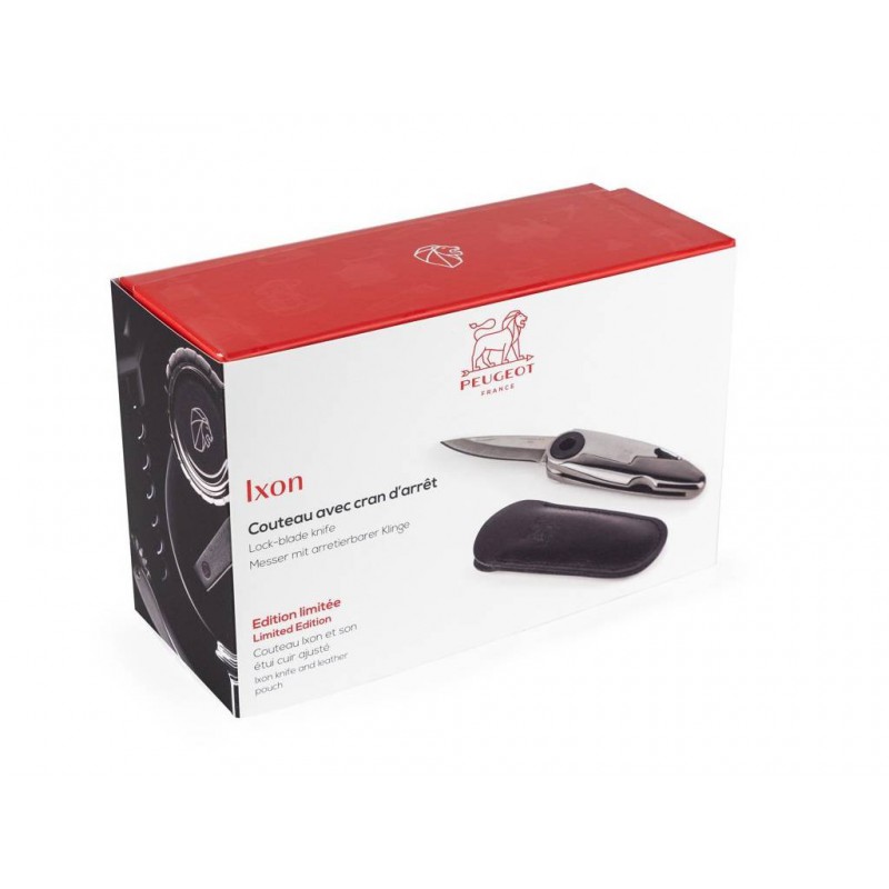 darčekové balenie ixon zatvárací nôž 3 v 1 + kožené puzdro